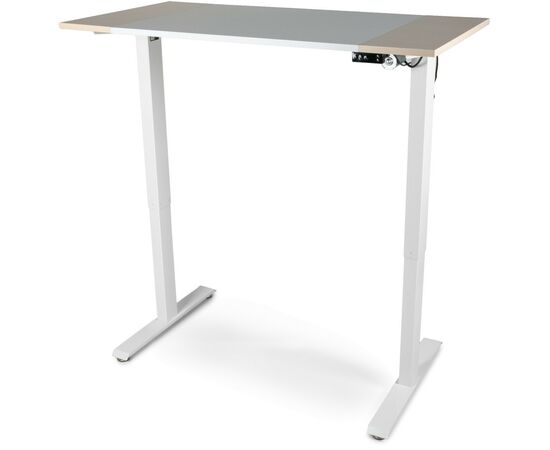 Компьютерный стол Barsky User white/wood 1200*600 (VRU_el-02), изображение 3 Компьютерный стол Barsky User white/wood 1200*600 (VRU_el-02), изображение 3