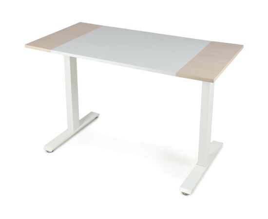 Компьютерный стол Barsky User white/wood 1200*600 (VRU_el-02), изображение 6 Компьютерный стол Barsky User white/wood 1200*600 (VRU_el-02), изображение 6