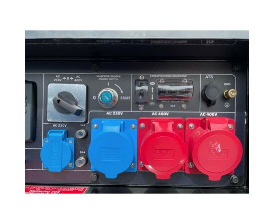 Генератор PEZAL HDE14000 SA3 11kW, автостарт (HDE14000-SA3), зображення 3 Генератор PEZAL HDE14000 SA3 11kW, автостарт (HDE14000-SA3), зображення 3