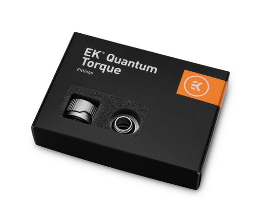 Фитинг для СВО Ekwb EKWB EK-Quantum Torque 6-Pack HDC 14 - Satin Titanium (3831109824573)