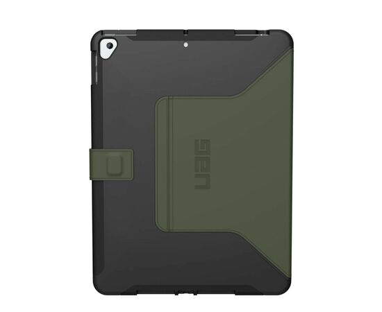 Чехол для планшета Uag iPad 10.2' (2019) Scout Folio, Black/Olive (12191I114072), изображение 3 Чехол для планшета Uag iPad 10.2' (2019) Scout Folio, Black/Olive (12191I114072), изображение 3