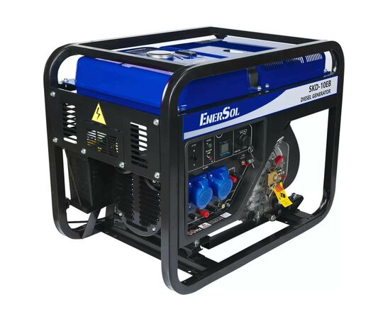 Генератор Enersol SKD-10 9 кВА однофазный (SKD-10EB), изображение 2 Генератор Enersol SKD-10 9 кВА однофазный (SKD-10EB), изображение 2