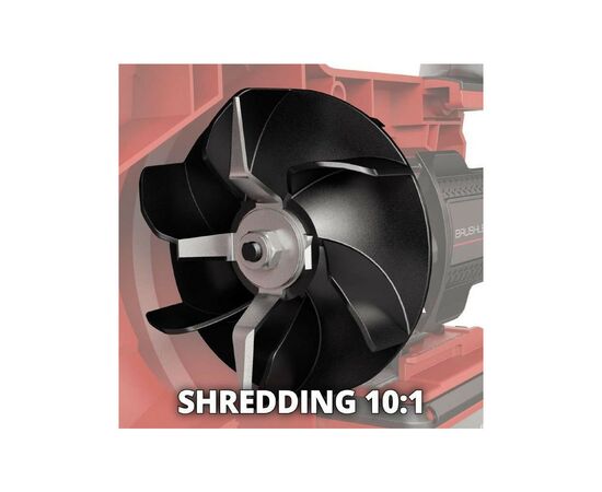 Воздуходувка Einhell VENTURRO 18/210, 18В, PXC, 500 м3/год, 45 л, 2.95 кг (без АКБ и ЗУ) (3433625), изображение 7