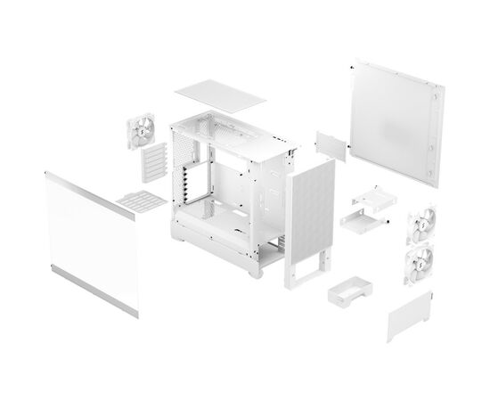 Корпус Fractal Design Pop Air RGB White TG ClearTint (FD-C-POR1A-01), изображение 12 Корпус Fractal Design Pop Air RGB White TG ClearTint (FD-C-POR1A-01), изображение 12