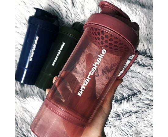 Шейкер спортивный SmartShake Original2GO One 800ml Deep Rose (10581501), изображение 8 Шейкер спортивный SmartShake Original2GO One 800ml Deep Rose (10581501), изображение 8