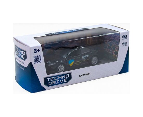 Машина Techno Drive Toyota Camry Uklon (черный) (250292), изображение 10 Машина Techno Drive Toyota Camry Uklon (черный) (250292), изображение 10