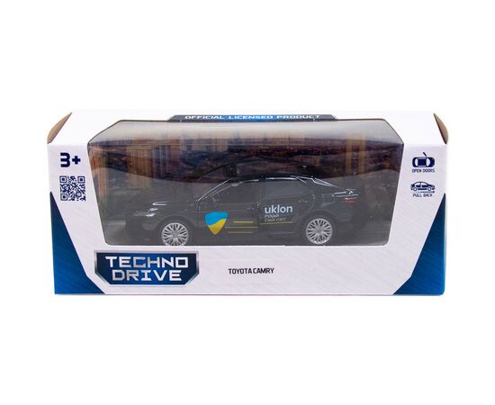 Машина Techno Drive Toyota Camry Uklon (черный) (250292), изображение 11 Машина Techno Drive Toyota Camry Uklon (черный) (250292), изображение 11