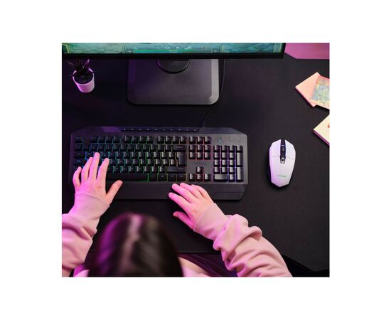 Мишка Trust GXT 110 Felox RGB Wireless White (25069), зображення 7 Мишка Trust GXT 110 Felox RGB Wireless White (25069), зображення 7