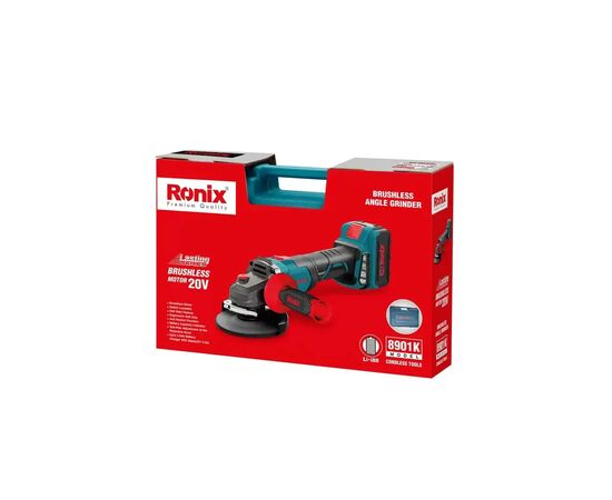 Шлифовальная машина Ronix аккумуляторная 20В, 4Ah х 2 (8901K), изображение 11 Шлифовальная машина Ronix аккумуляторная 20В, 4Ah х 2 (8901K), изображение 11