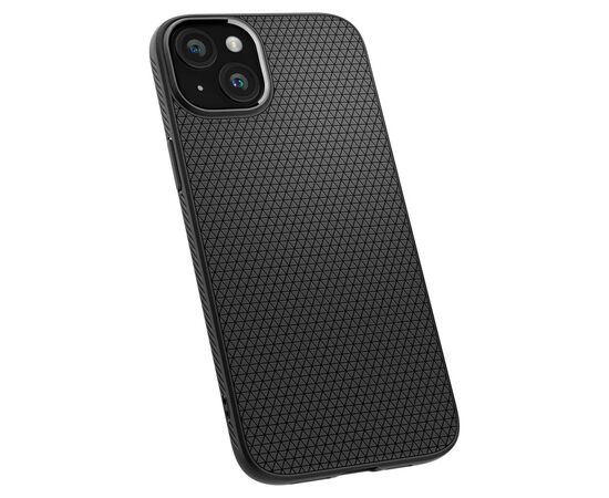 Чехол для мобильного телефона Spigen Apple iPhone 15 Plus Liquid Air Matte Black (ACS06650), изображение 3