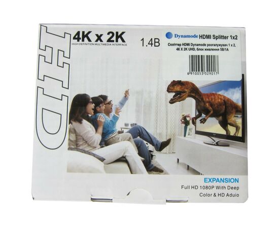 Разветвитель Dynamode HDMI Splitter 1x2, изображение 11 Разветвитель Dynamode HDMI Splitter 1x2, изображение 11