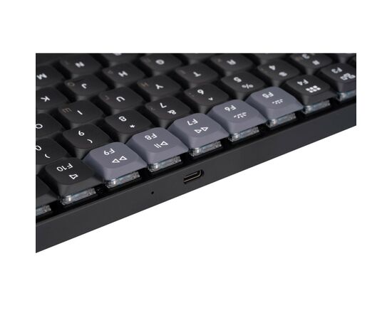 Клавіатура Keychron K3 PRO 84Key Gateron Brown Low Profile QMK UA RGB Black (K3PB3_KEYCHRON), зображення 12 Клавіатура Keychron K3 PRO 84Key Gateron Brown Low Profile QMK UA RGB Black (K3PB3_KEYCHRON), зображення 12
