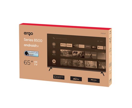 Телевизор Ergo 65GUS8555, изображение 4 Телевизор Ergo 65GUS8555, изображение 4