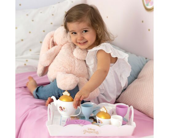 Игровой набор Smoby Тележка Дисней Принцессы со съемным подносом с сервизом 17 аксессуаров (312502), изображение 9 Игровой набор Smoby Тележка Дисней Принцессы со съемным подносом с сервизом 17 аксессуаров (312502), изображение 9