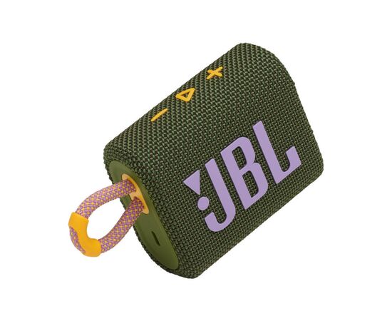Акустична система JBL Go 3 Green (JBLGO3GRN), зображення 10 Акустична система JBL Go 3 Green (JBLGO3GRN), зображення 10