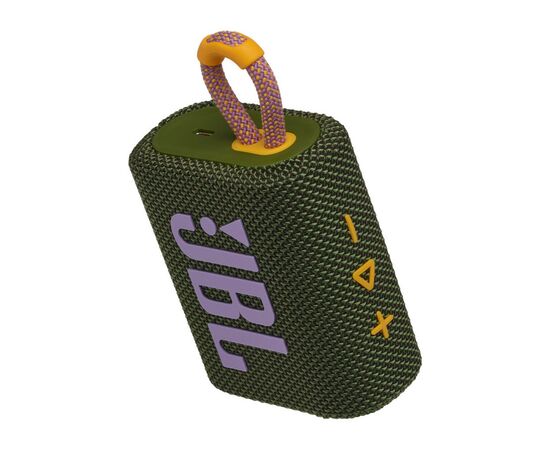 Акустична система JBL Go 3 Green (JBLGO3GRN), зображення 11 Акустична система JBL Go 3 Green (JBLGO3GRN), зображення 11