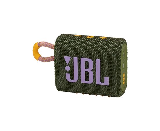 Акустична система JBL Go 3 Green (JBLGO3GRN), зображення 2 Акустична система JBL Go 3 Green (JBLGO3GRN), зображення 2
