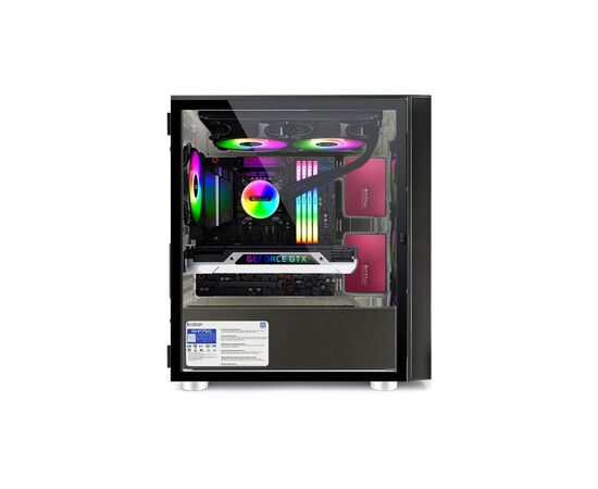 Корпус PcСooler Platinum LM300 ARGB (GAME 5), изображение 4 Корпус PcСooler Platinum LM300 ARGB (GAME 5), изображение 4