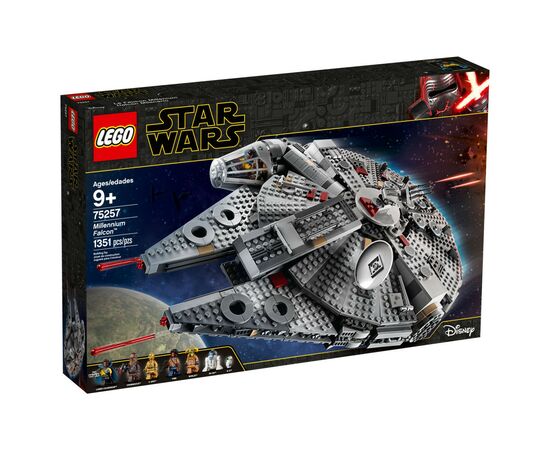 Конструктор LEGO Star Wars Сокол Тысячелетия 1351 деталь (75257)