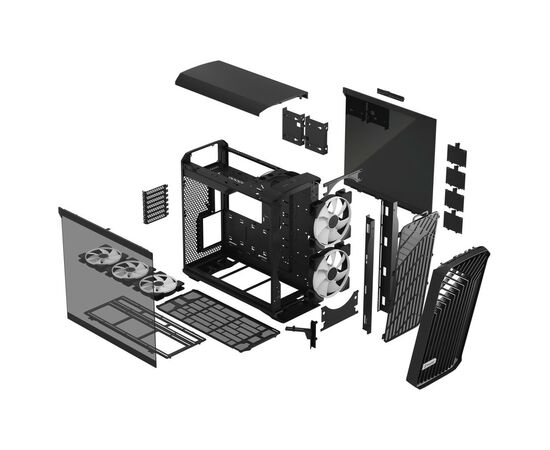 Корпус Fractal Design Torrent RGB Black TG LightTint (FD-C-TOR1A-04), изображение 11