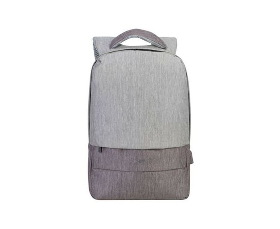 Рюкзак для ноутбука RivaCase 15.6" 7562 grey/mocha anti-theft (7562Grey/Mocha), изображение 2 Рюкзак для ноутбука RivaCase 15.6" 7562 grey/mocha anti-theft (7562Grey/Mocha), изображение 2
