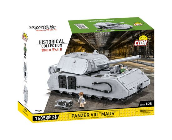 Конструктор Cobi Танк Maus 1:28, 890 деталей (COBI-2559)