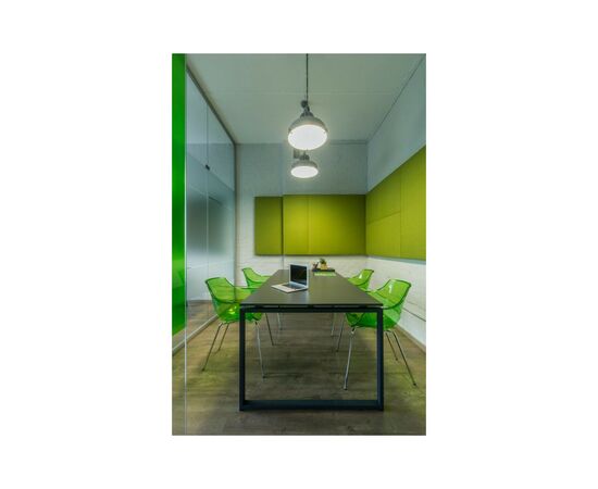 Кухонный стул PAPATYA opal, сиденье матовое желтое, ножки хромированные (2369), изображение 3 Кухонный стул PAPATYA opal, сиденье матовое желтое, ножки хромированные (2369), изображение 3