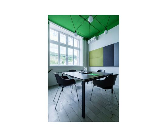 Кухонный стул PAPATYA opal, сиденье матовое желтое, ножки хромированные (2369), изображение 6 Кухонный стул PAPATYA opal, сиденье матовое желтое, ножки хромированные (2369), изображение 6