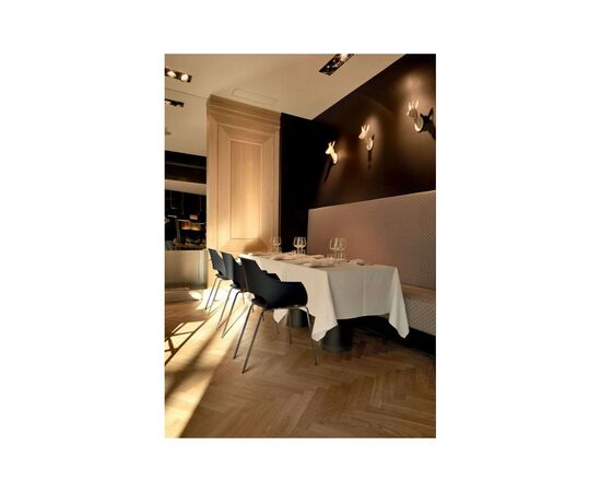 Кухонный стул PAPATYA opal, сиденье матовое желтое, ножки хромированные (2369), изображение 9 Кухонный стул PAPATYA opal, сиденье матовое желтое, ножки хромированные (2369), изображение 9