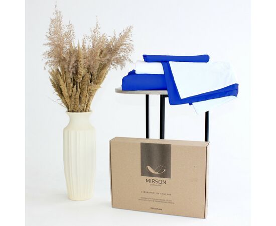 Постельное белье MirSon Ranforce Elite Pablo Blue (11-2107 + 19-4150) 2х160х220 (2200004732428), изображение 4 Постельное белье MirSon Ranforce Elite Pablo Blue (11-2107 + 19-4150) 2х160х220 (2200004732428), изображение 4