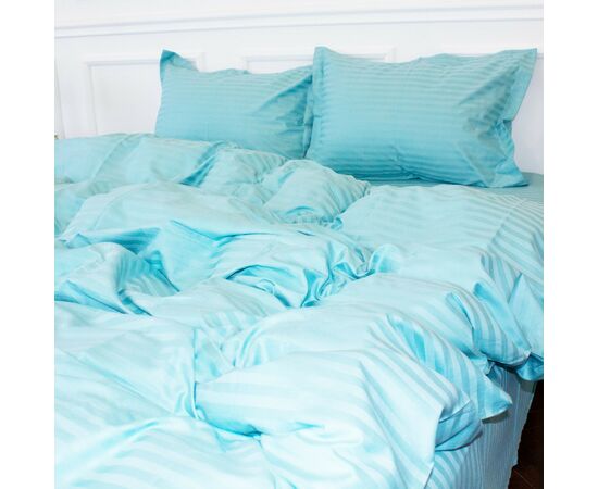 Постільна білизна MirSon Satin 30-0015GreenWave 160х220 Сімейний (2200005253281), зображення 2