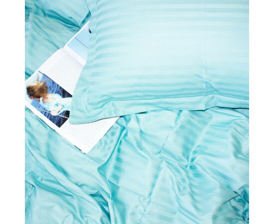 Постільна білизна MirSon Satin 30-0015GreenWave 160х220 Сімейний (2200005253281), зображення 6