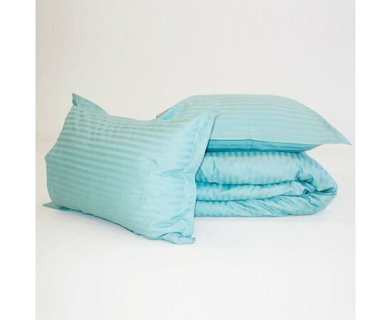 Постільна білизна MirSon Satin 30-0015GreenWave 160х220 Сімейний (2200005253281), зображення 9