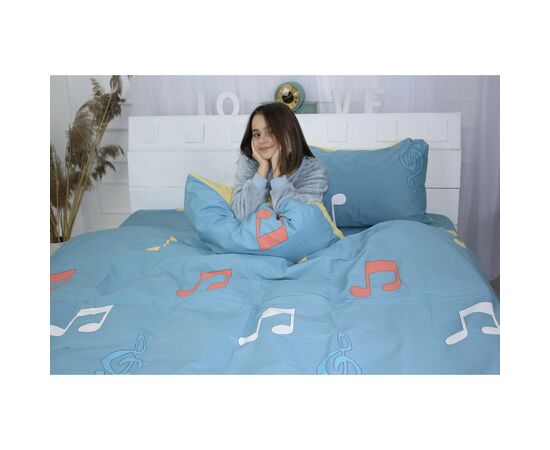 Постельное белье MirSon Бязь Ranforce Elite 17-0421 Music Семейный (2 x 160x220) (2200004734309), изображение 3