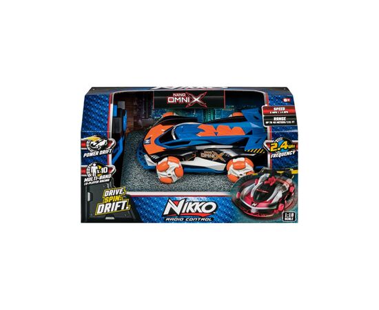 Радиоуправляемая игрушка Nikko Nano Omni X Future Blue (10202), изображение 8 Радиоуправляемая игрушка Nikko Nano Omni X Future Blue (10202), изображение 8