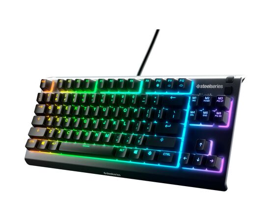 Клавиатура SteelSeries Apex 3 TKL USB UA Black (SS64817), изображение 3 Клавиатура SteelSeries Apex 3 TKL USB UA Black (SS64817), изображение 3