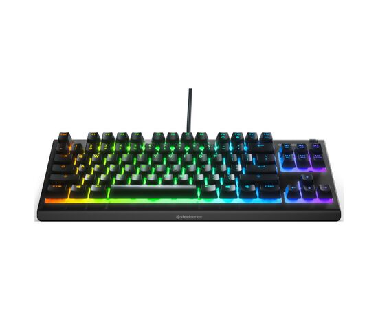 Клавиатура SteelSeries Apex 3 TKL USB UA Black (SS64817), изображение 4 Клавиатура SteelSeries Apex 3 TKL USB UA Black (SS64817), изображение 4