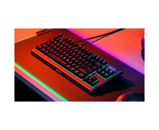 Клавиатура SteelSeries Apex 3 TKL USB UA Black (SS64817), изображение 8 Клавиатура SteelSeries Apex 3 TKL USB UA Black (SS64817), изображение 8
