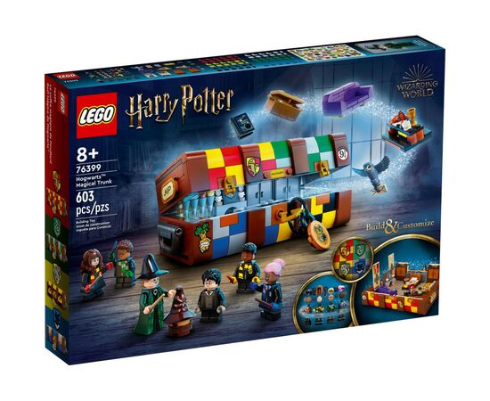 Конструктор LEGO Harry Potter Очаровательный чемодан Хогвартса 603 детали (76399), изображение 10 Конструктор LEGO Harry Potter Очаровательный чемодан Хогвартса 603 детали (76399), изображение 10