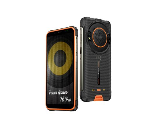 Мобільний телефон Ulefone Power Armor 16 Pro 4/64Gb Orange (6937748734840), зображення 11 Мобільний телефон Ulefone Power Armor 16 Pro 4/64Gb Orange (6937748734840), зображення 11