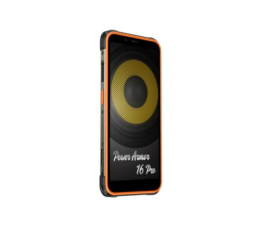 Мобільний телефон Ulefone Power Armor 16 Pro 4/64Gb Orange (6937748734840), зображення 5 Мобільний телефон Ulefone Power Armor 16 Pro 4/64Gb Orange (6937748734840), зображення 5
