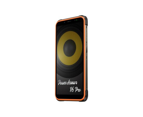 Мобільний телефон Ulefone Power Armor 16 Pro 4/64Gb Orange (6937748734840), зображення 6 Мобільний телефон Ulefone Power Armor 16 Pro 4/64Gb Orange (6937748734840), зображення 6