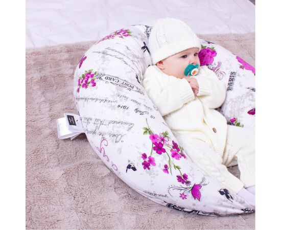 Подушка MirSon для беременных и кормления №8327 Print Line 17-0188 Grettir Бязь 30х170х20 см (2200006200529), изображение 10