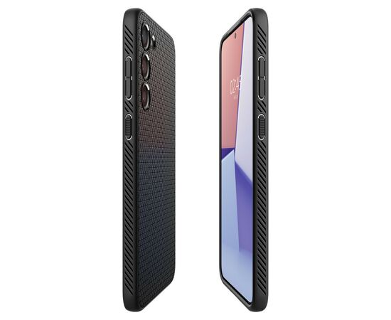 Чехол для моб. телефона Spigen Samsung Galaxy S23+ Liquid Air, Matte Black (ACS05666), изображение 10 Чехол для моб. телефона Spigen Samsung Galaxy S23+ Liquid Air, Matte Black (ACS05666), изображение 10
