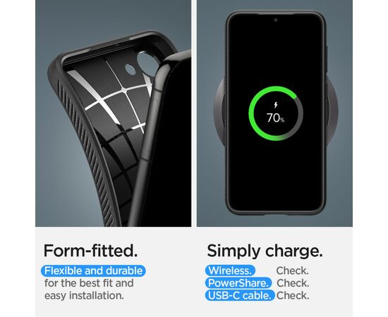 Чехол для моб. телефона Spigen Samsung Galaxy S23+ Liquid Air, Matte Black (ACS05666), изображение 3 Чехол для моб. телефона Spigen Samsung Galaxy S23+ Liquid Air, Matte Black (ACS05666), изображение 3
