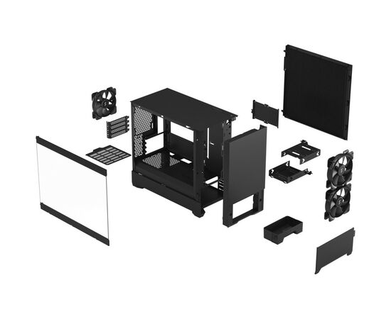 Корпус Fractal Design Pop Mini Silent Black TG (FD-C-POS1M-02), изображение 12