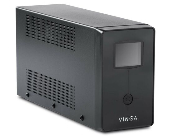 Источник бесперебойного питания Vinga LCD 1200VA metal case (VPC-1200M), изображение 5 Источник бесперебойного питания Vinga LCD 1200VA metal case (VPC-1200M), изображение 5
