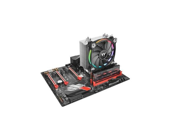 Кулер для процессора ThermalTake Riing Silent 12 RGB Sync Edition (CL-P052-AL12SW-A), изображение 11 Кулер для процессора ThermalTake Riing Silent 12 RGB Sync Edition (CL-P052-AL12SW-A), изображение 11