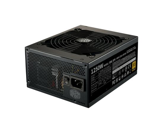 Блок питания CoolerMaster 1250W MWE Gold V2 (MPE-C501-AFCAG-3EU), изображение 2 Блок питания CoolerMaster 1250W MWE Gold V2 (MPE-C501-AFCAG-3EU), изображение 2