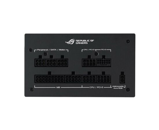 Блок питания ASUS 850W ROG STRIX PCIE5 Gold Aura Edition (90YE00P2-B0NA00), изображение 6 Блок питания ASUS 850W ROG STRIX PCIE5 Gold Aura Edition (90YE00P2-B0NA00), изображение 6